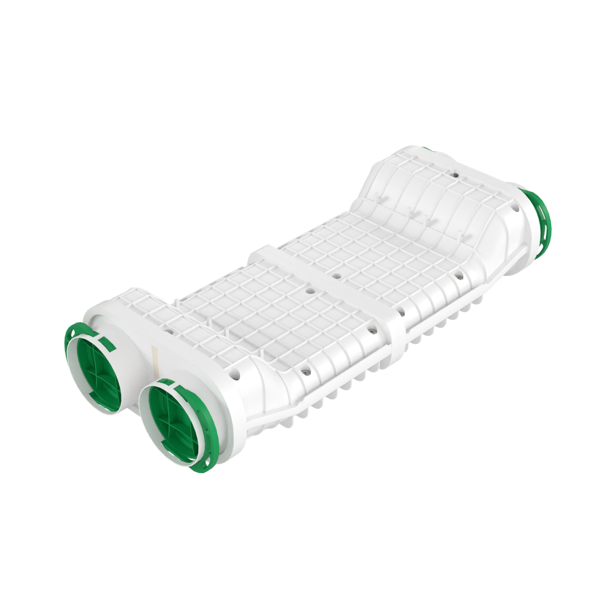 Mijanka kanałów krótka Ø75